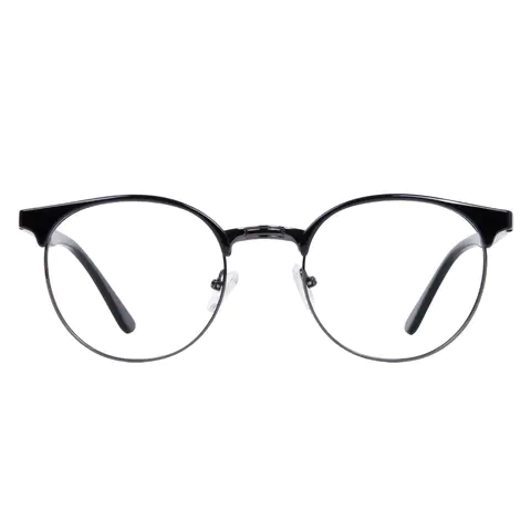Browline Black Eyeglasses