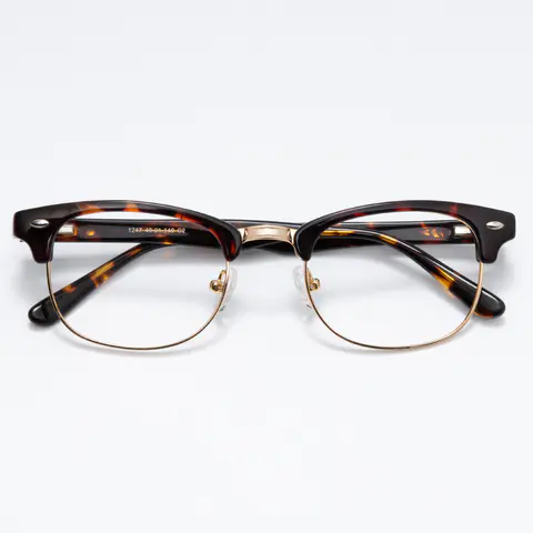 Browline Tortoiseshell Eyeglasses
