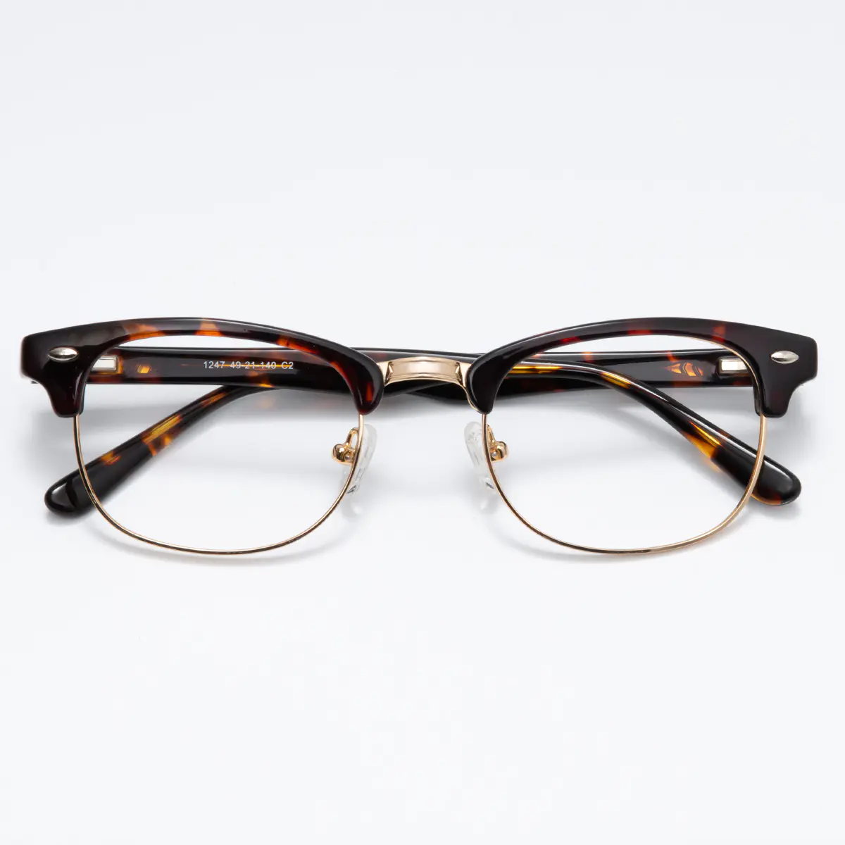 Browline Tortoiseshell Eyeglasses