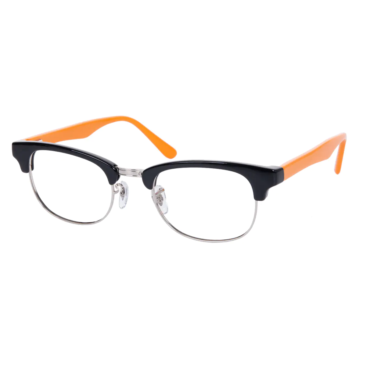 Browline Black Eyeglasses
