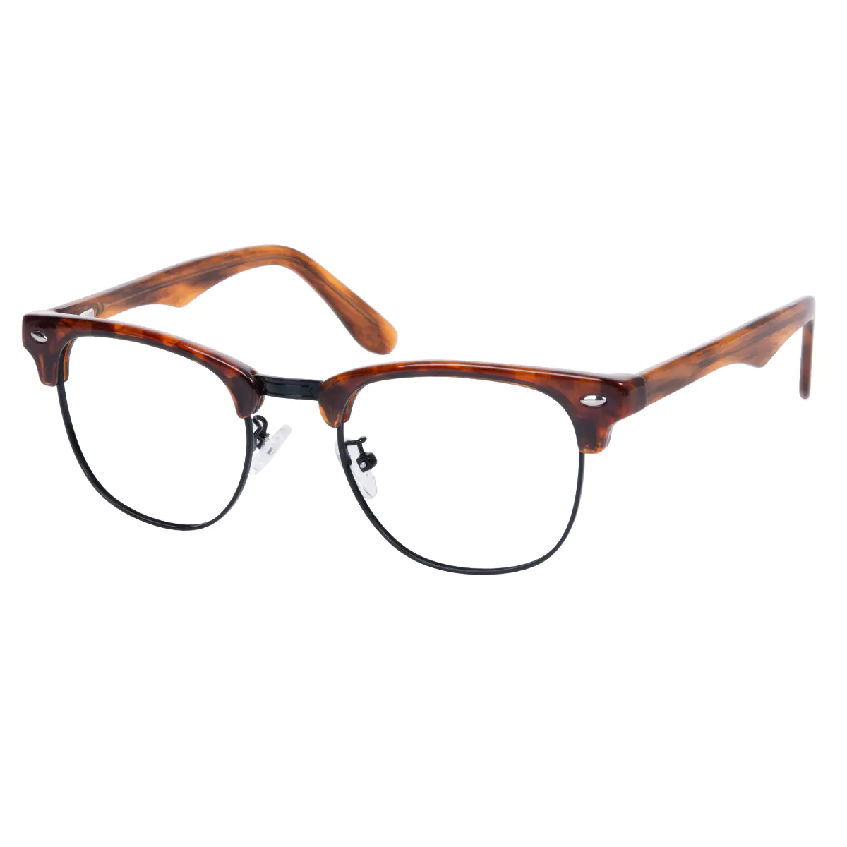 Browline Tortoiseshell/Black Eyeglasses