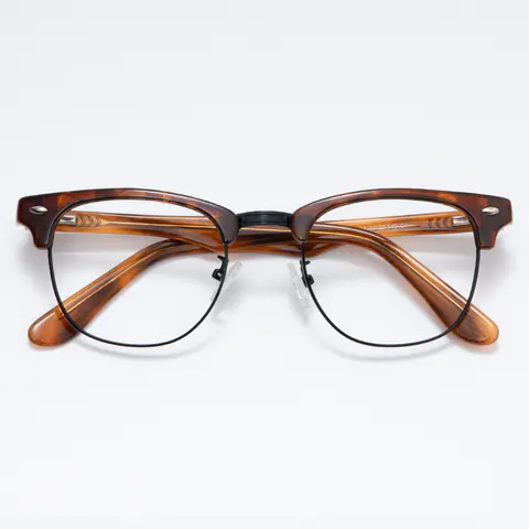Browline Tortoiseshell/Black Eyeglasses