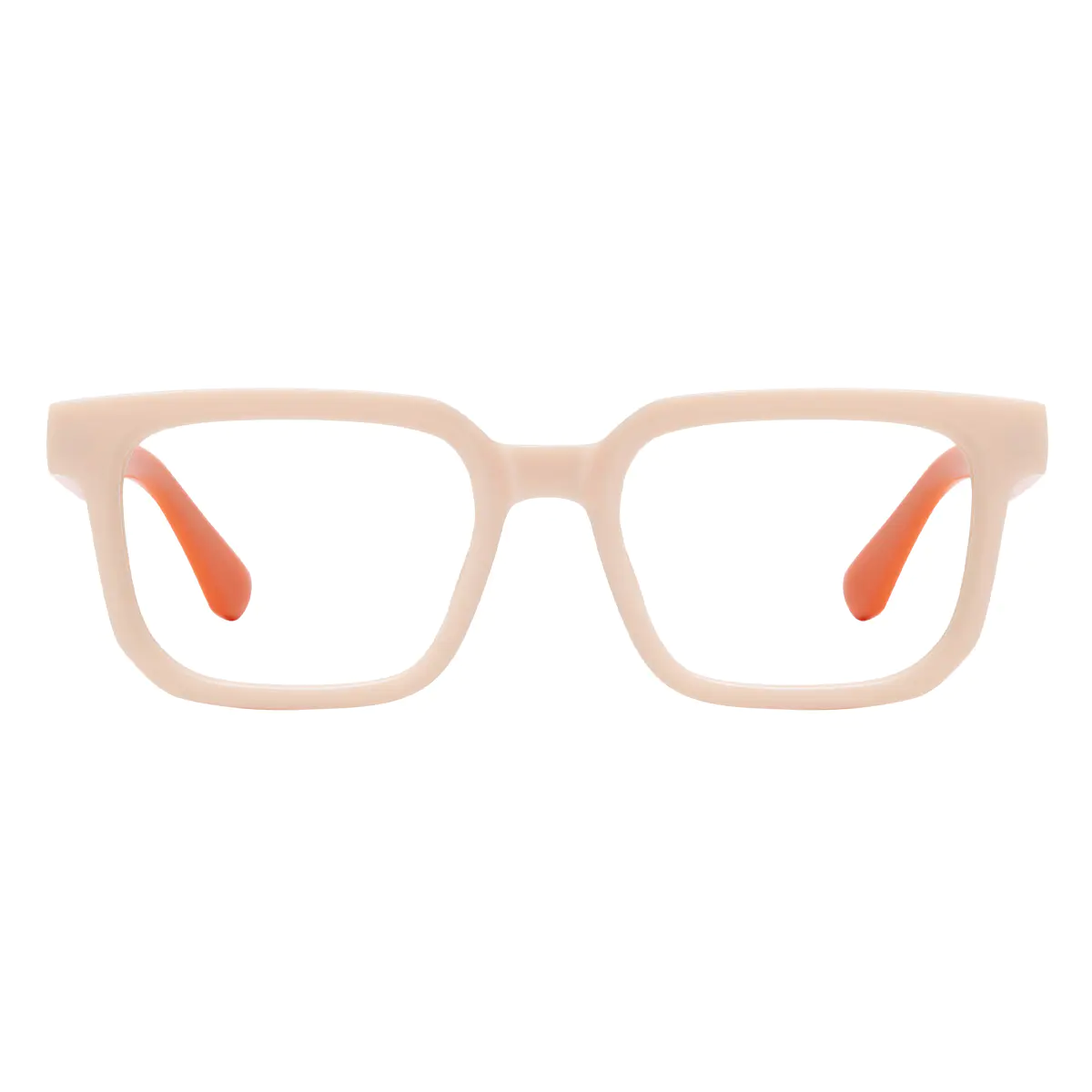 Rectangle Cream Eyeglasses