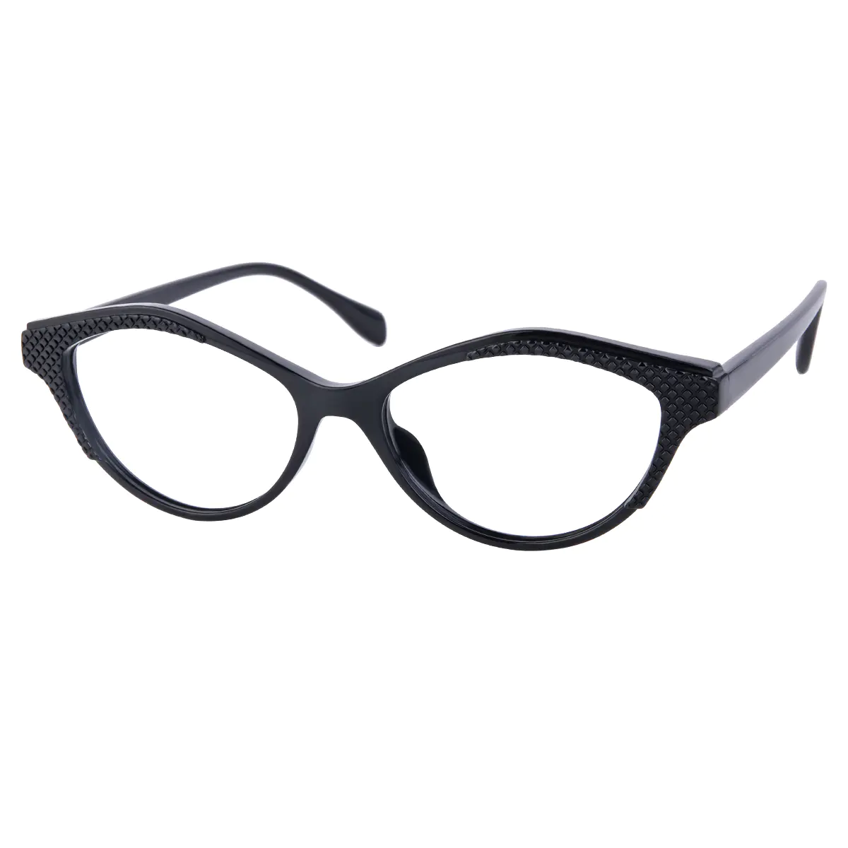 Cat-eye Black Eyeglasses