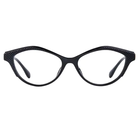 Cat-eye Black Eyeglasses