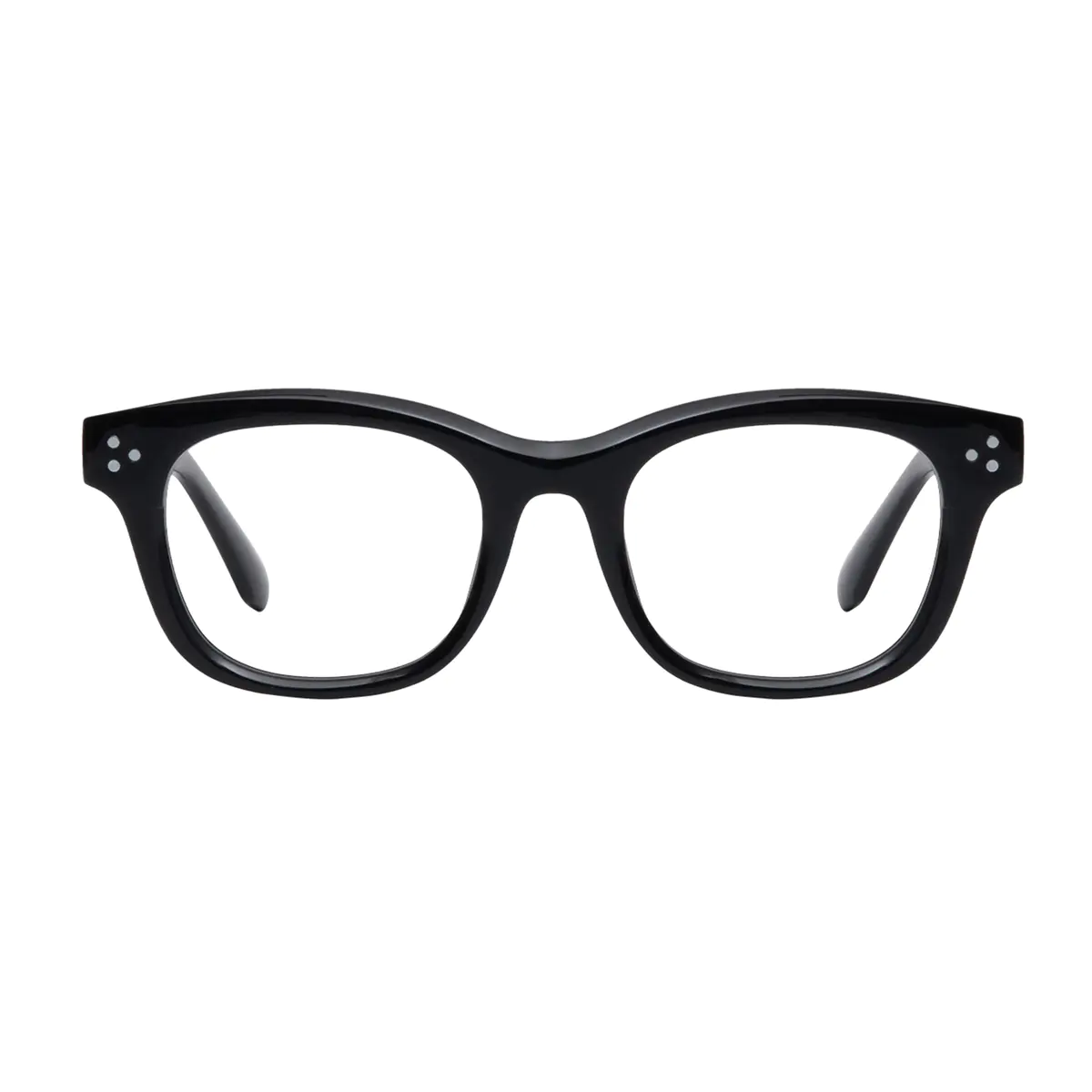 Rectangle Black Eyeglasses