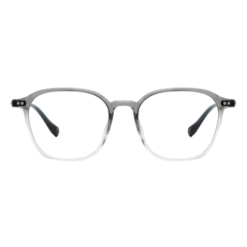 Square Gradient Gray Eyeglasses