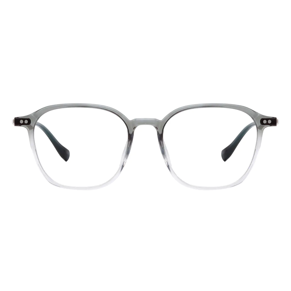 Square Gradient Gray Eyeglasses