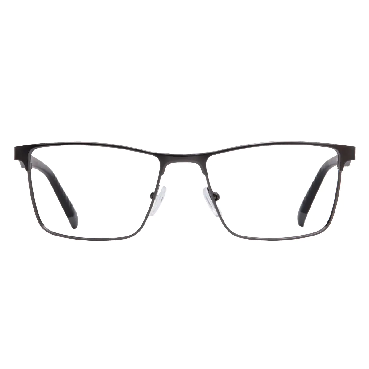 Rectangle Grey Eyeglasses