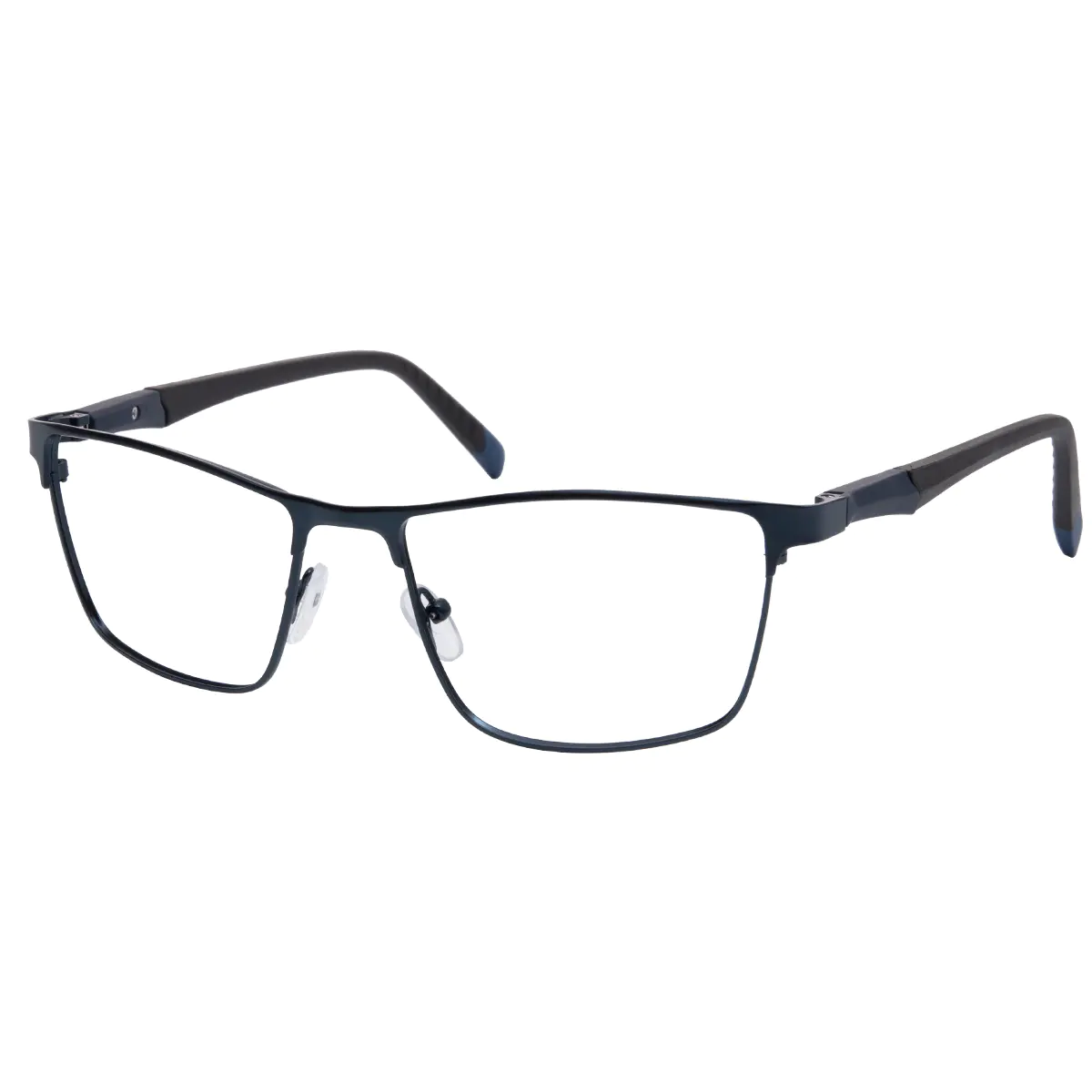 Rectangle Navy Blue Eyeglasses