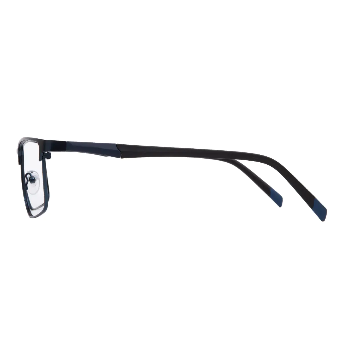 Rectangle Navy Blue Eyeglasses