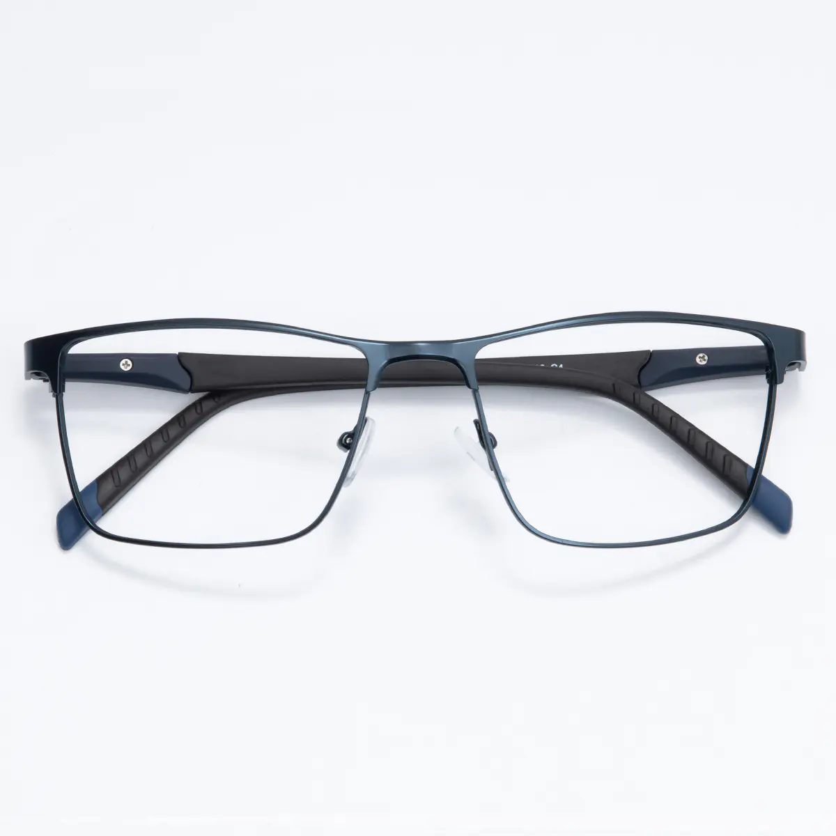 Rectangle Navy Blue Eyeglasses
