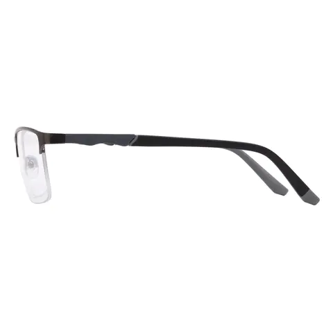 Rectangle Grey Eyeglasses