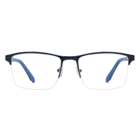 Rectangle Black/Blue Eyeglasses