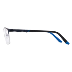 Rectangle Black/Blue Eyeglasses