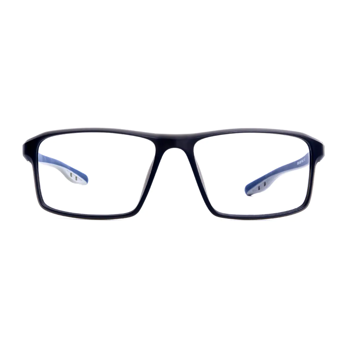 Rectangle Black/Blue Eyeglasses