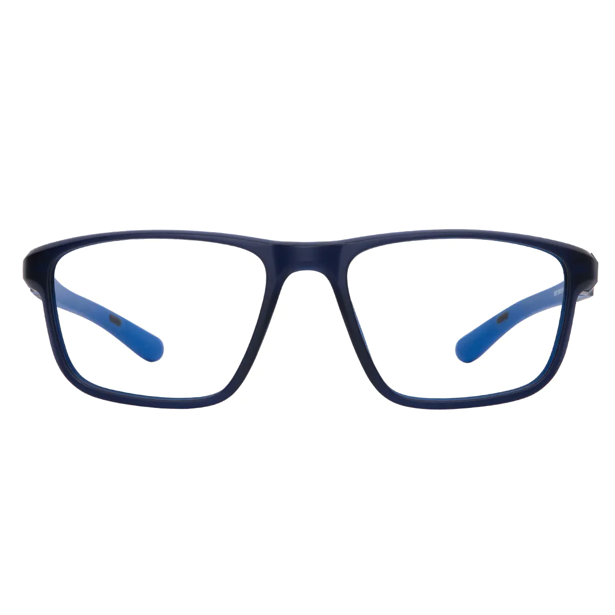 Rectangle Black/Blue Eyeglasses