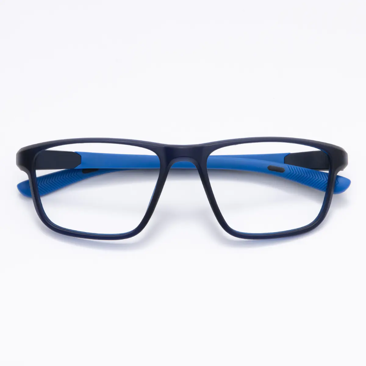 Rectangle Black/Blue Eyeglasses