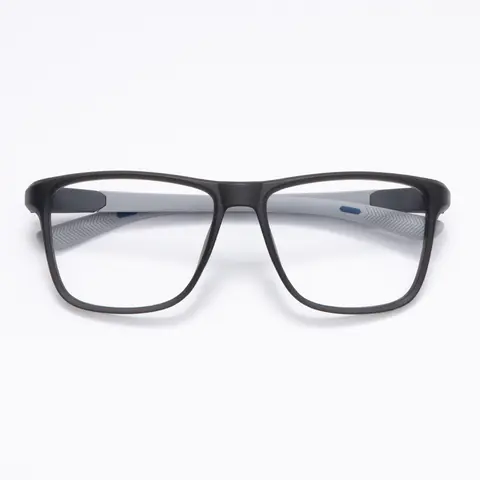 Square Black/Gray Eyeglasses