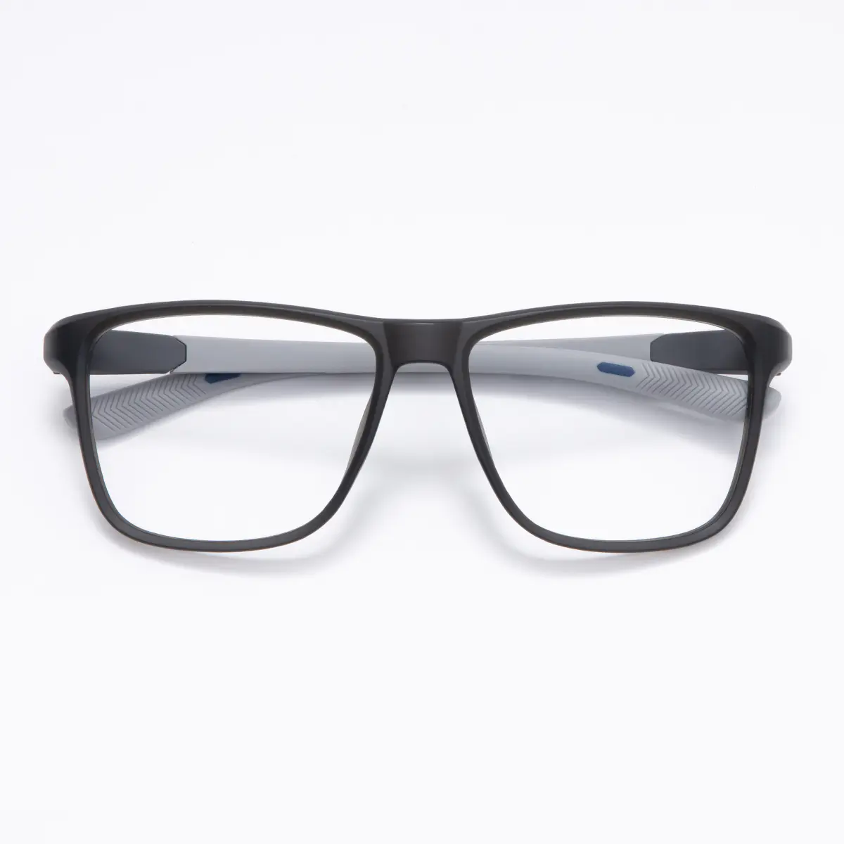 Square Black/Gray Eyeglasses
