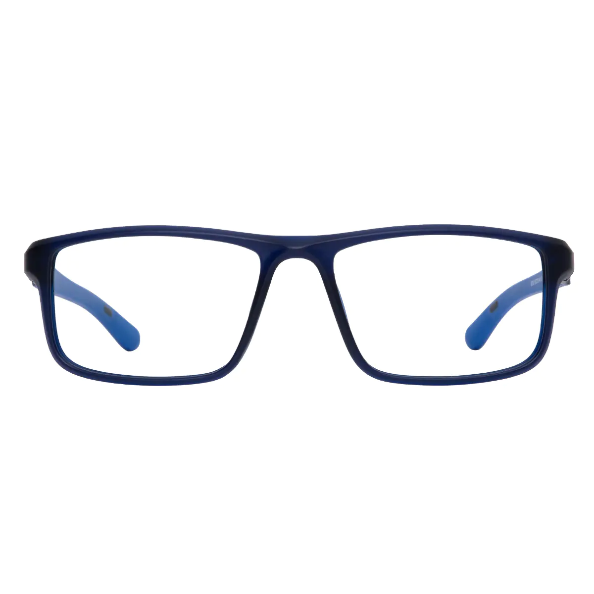 Rectangle Black/Blue Eyeglasses