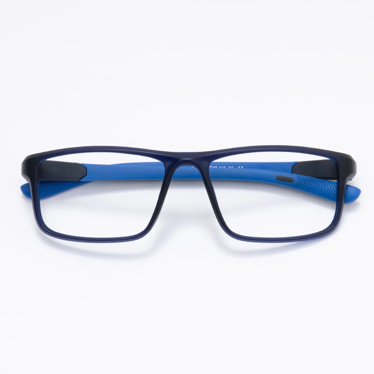 Rectangle Black/Blue Eyeglasses