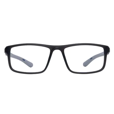 Rectangle Black/Gray Eyeglasses