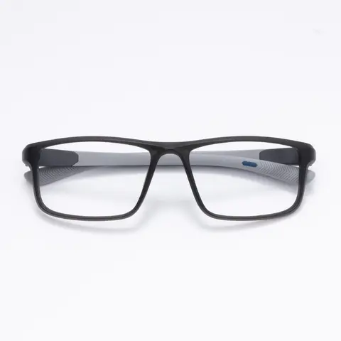 Rectangle Black/Gray Eyeglasses