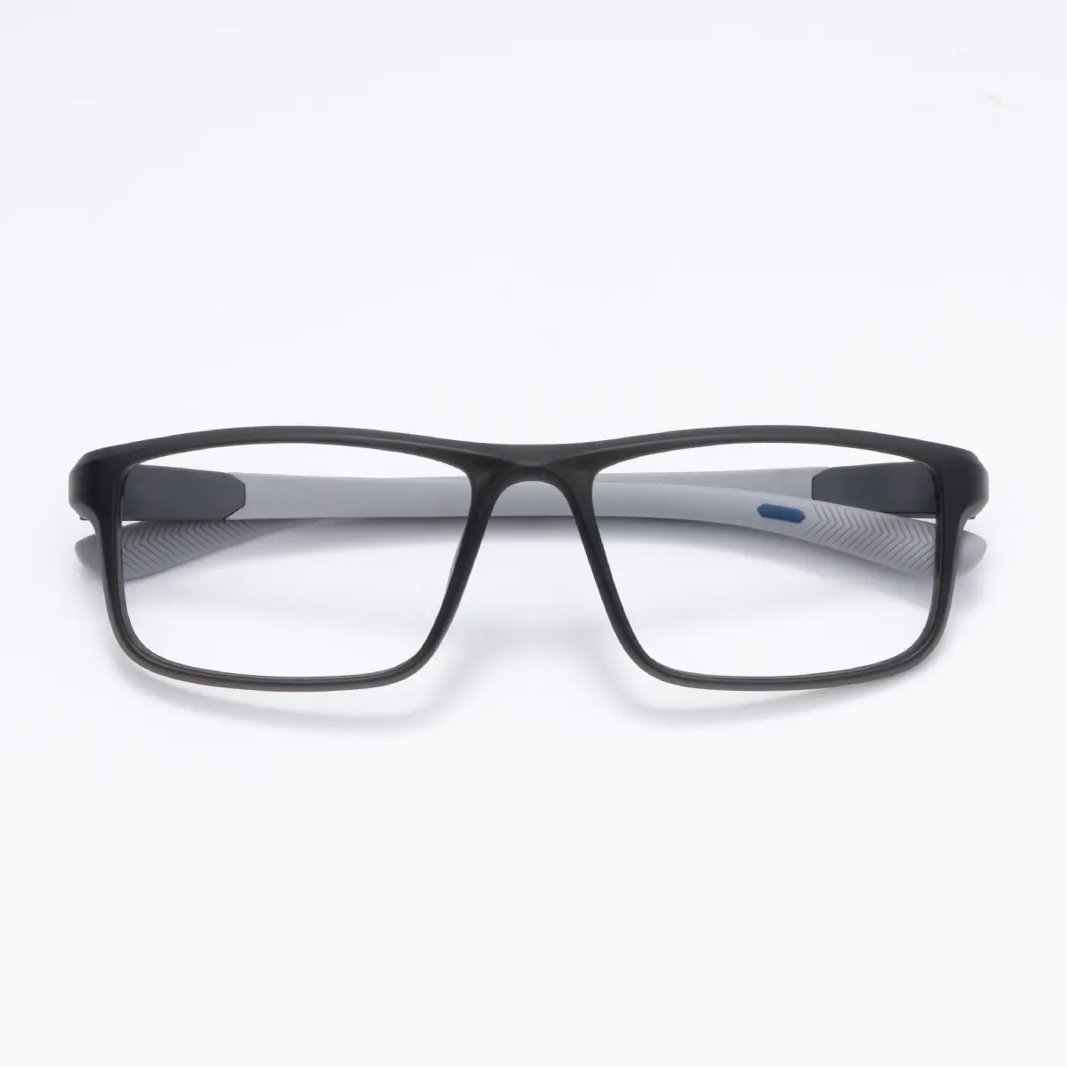 Rectangle Black/Gray Eyeglasses