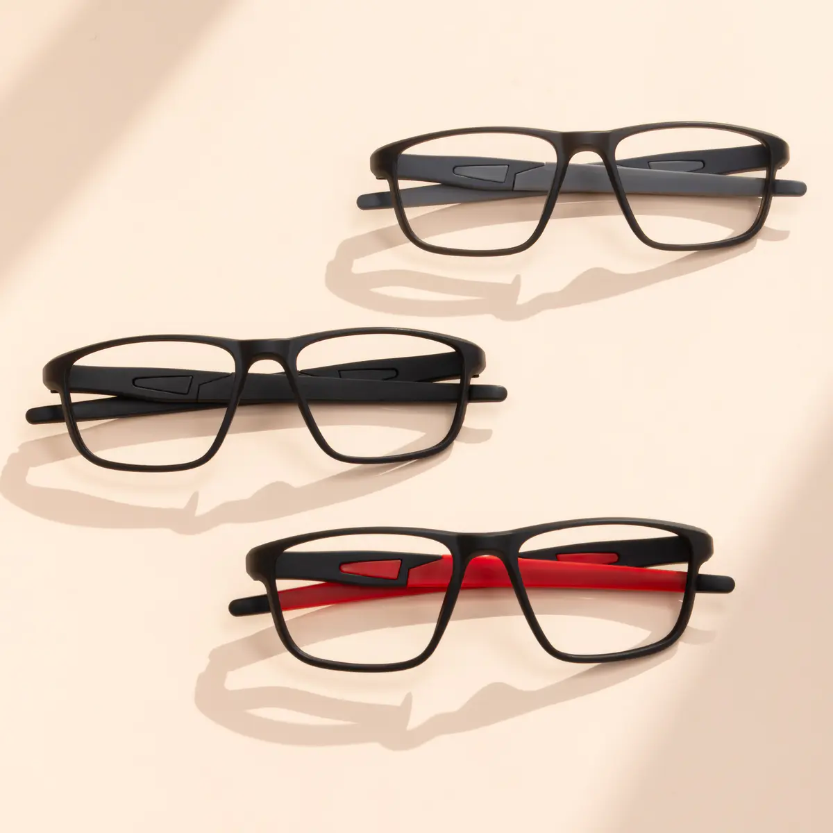 Rectangle Black Eyeglasses