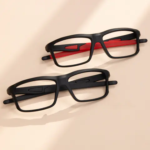 Rectangle Black Eyeglasses