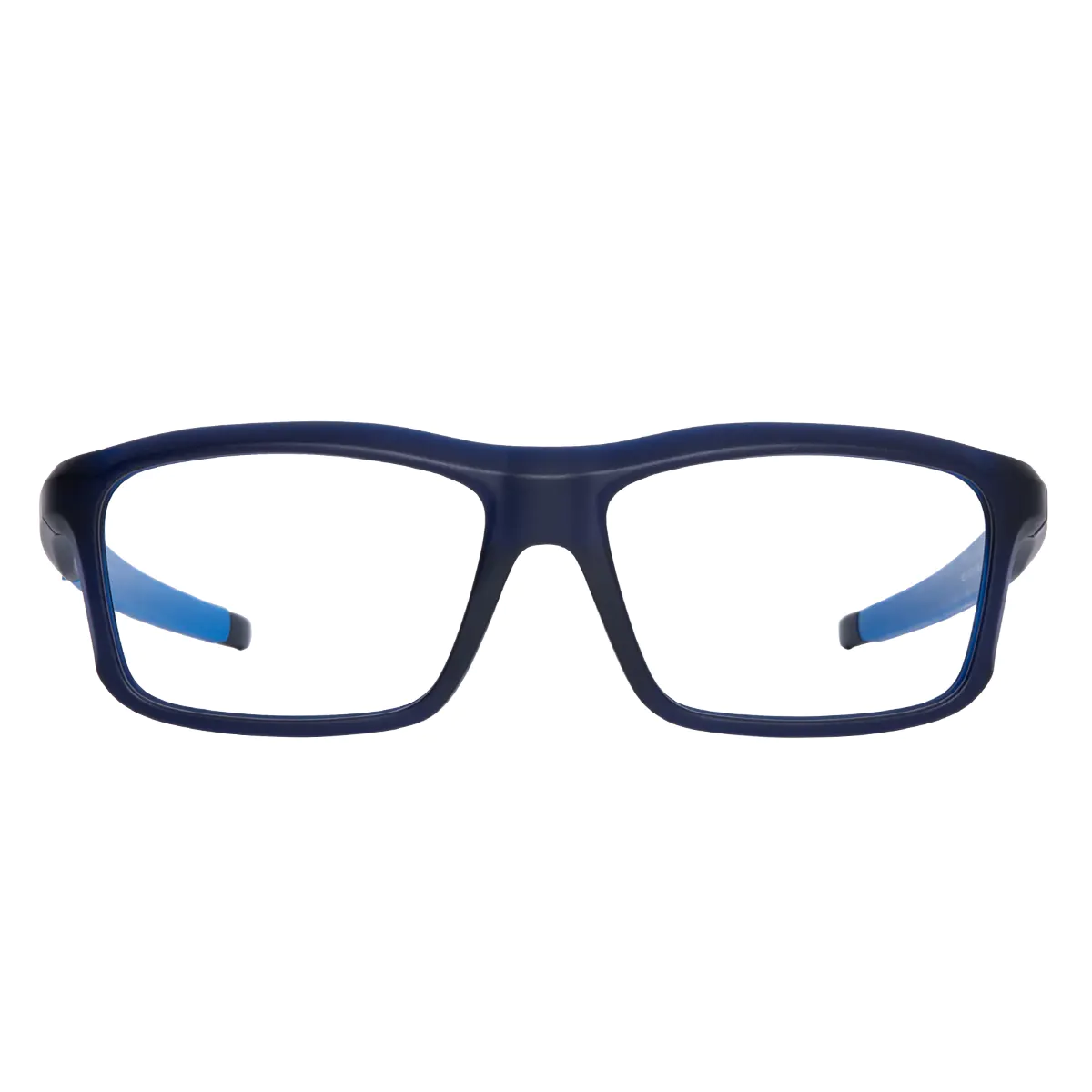Rectangle Blue Eyeglasses