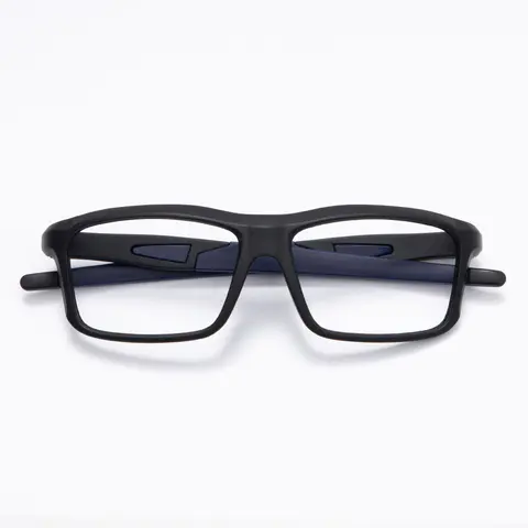Rectangle Purple Eyeglasses