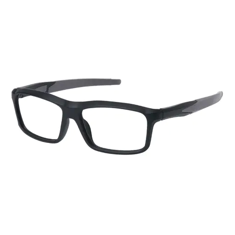 Rectangle Black/Gray Eyeglasses