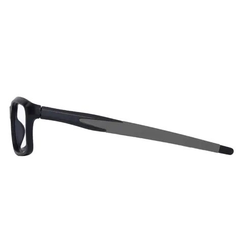 Rectangle Black/Gray Eyeglasses