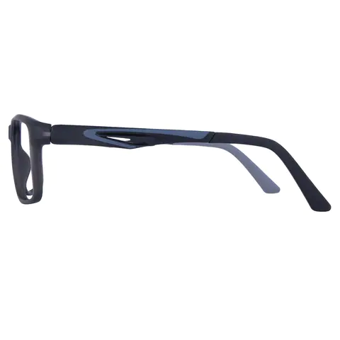 Rectangle Black/Gray Eyeglasses