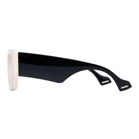 Square White Eyeglasses