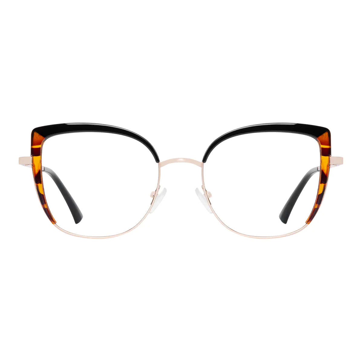 Square Black/Tortoiseshell Eyeglasses