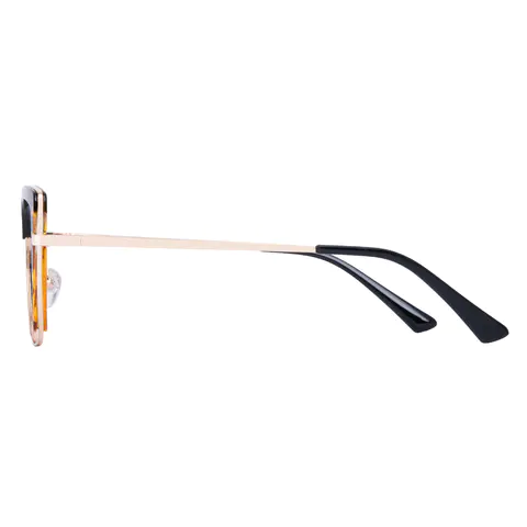 Square Black/Tortoiseshell Eyeglasses