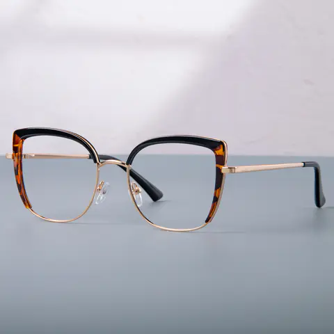 Square Black/Tortoiseshell Eyeglasses