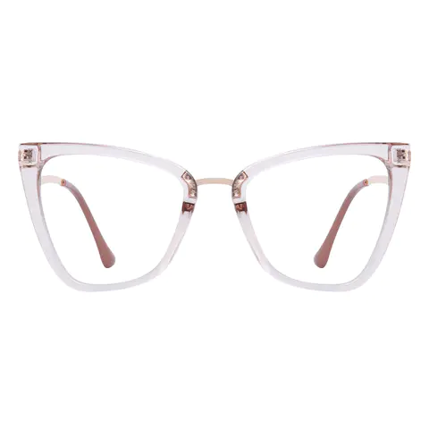 Cat-eye Clear Eyeglasses