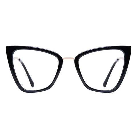Cat-eye Black Eyeglasses