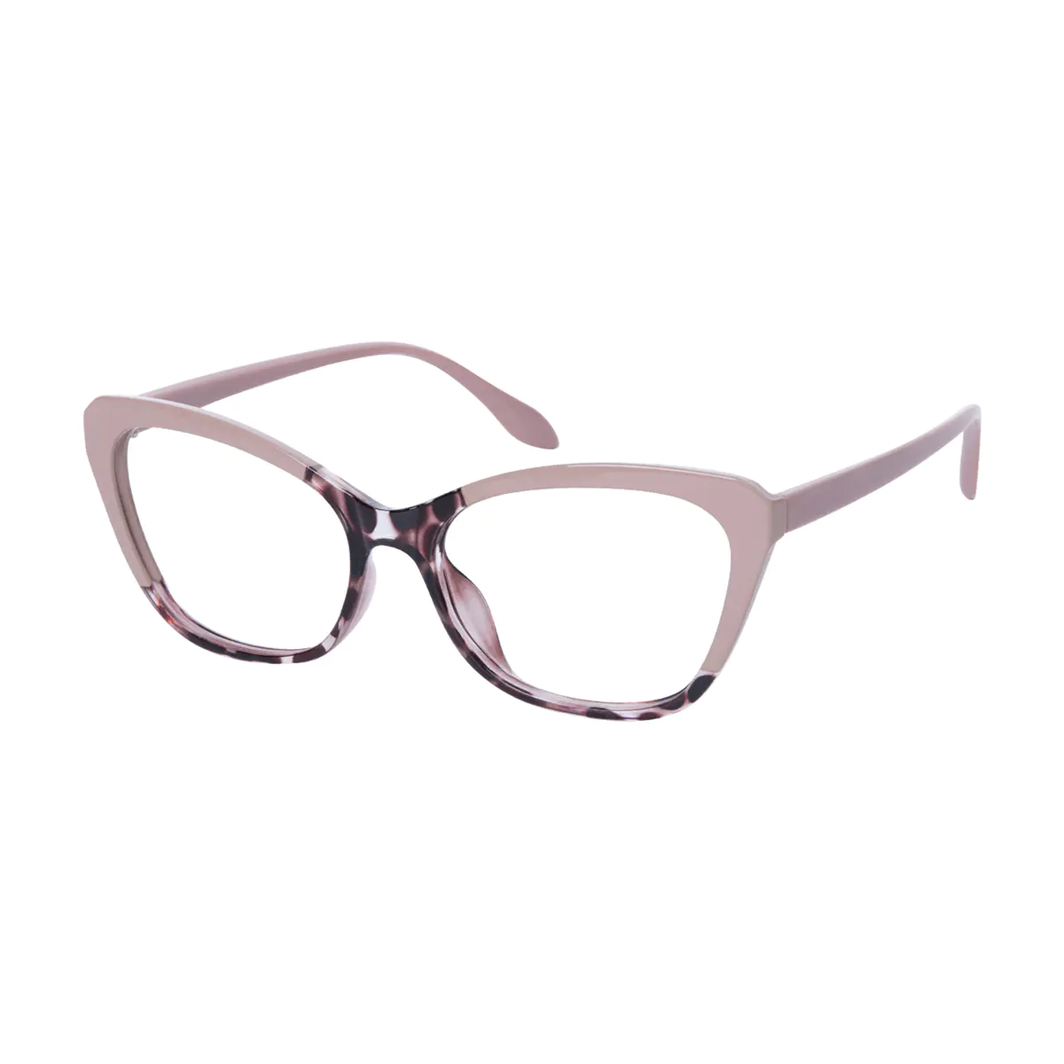 Cat-eye Brown/Tortoiseshell Eyeglasses