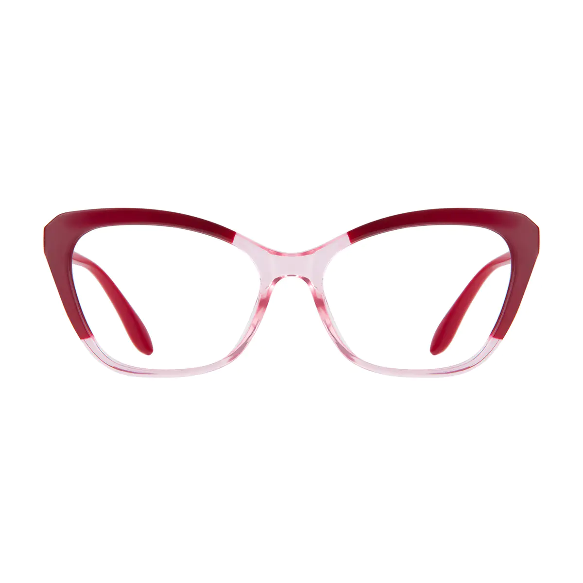 Cat-eye Wine Eyeglasses
