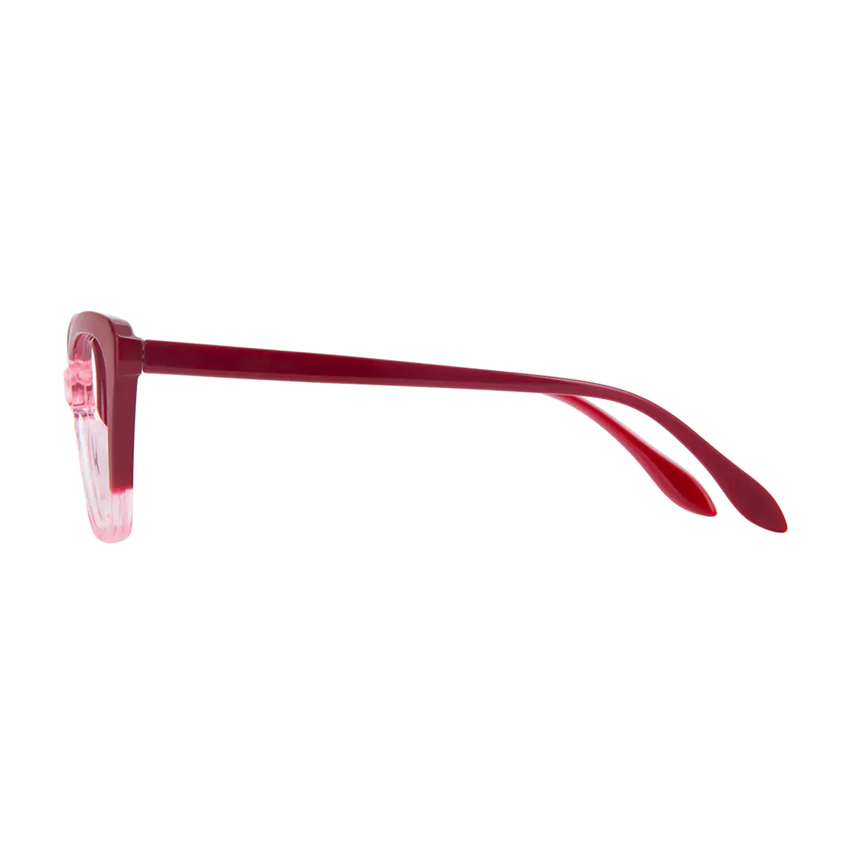 Cat-eye Wine Eyeglasses