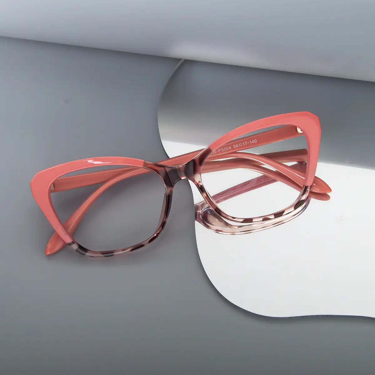 Cat-eye Pink Eyeglasses
