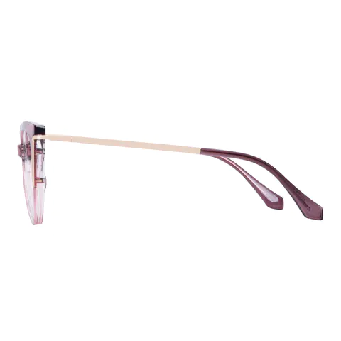 Cat-eye Gradient Pink Eyeglasses