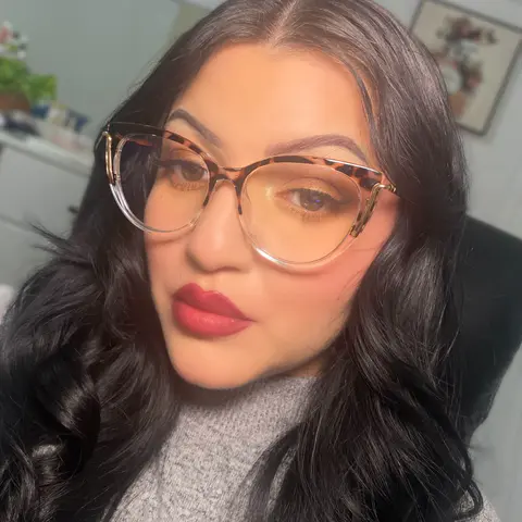 Cat-eye Gradient Pink Eyeglasses