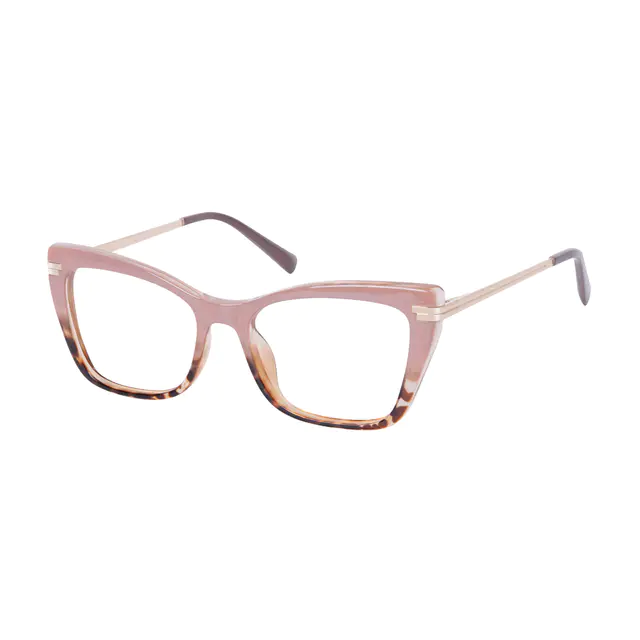 Cat-eye Pink/Tortoiseshell Eyeglasses