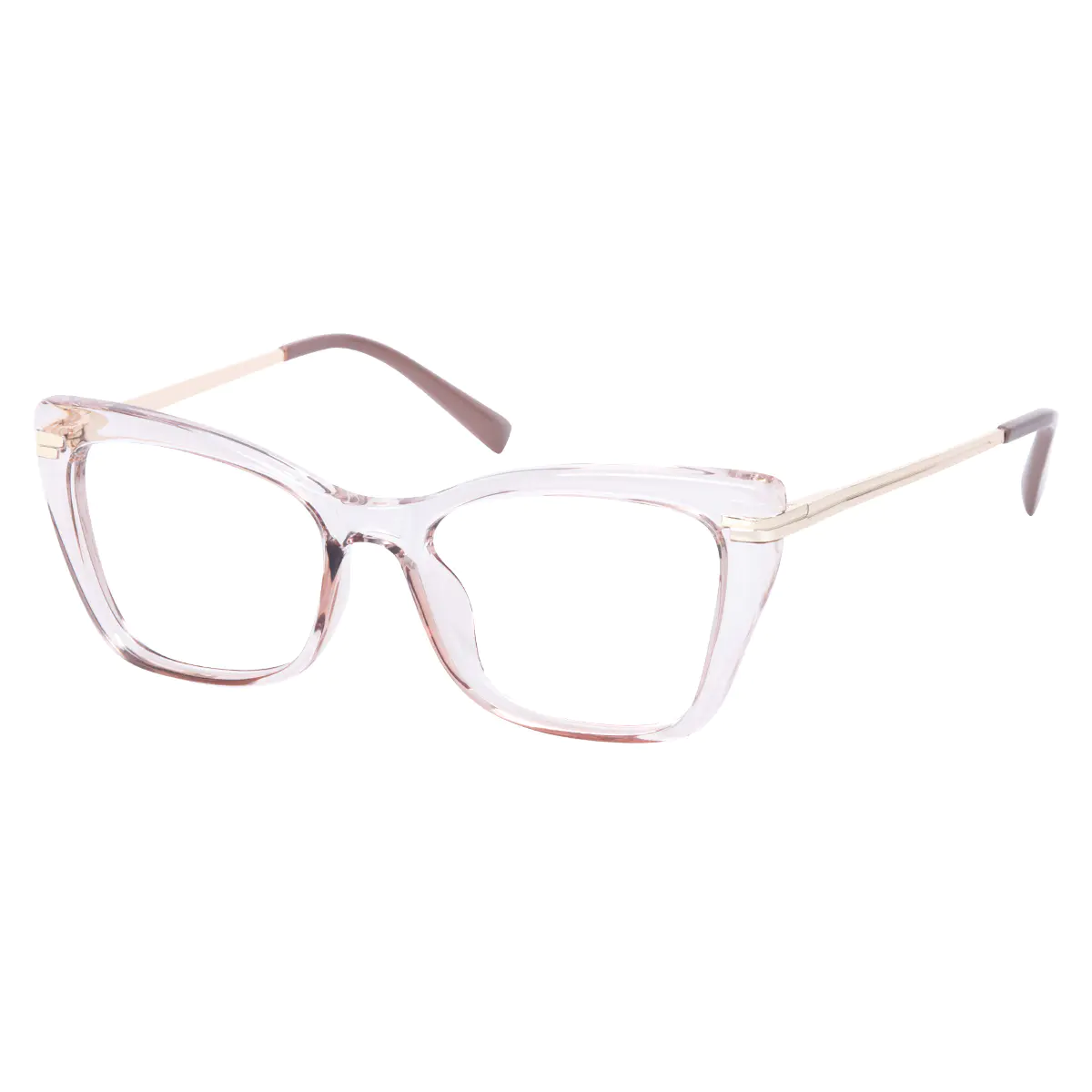 Cat-eye Clear Eyeglasses
